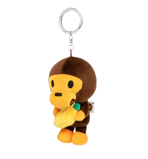 BABY MILO BANANA PLUSH DOLL KEYCHAIN 12CM